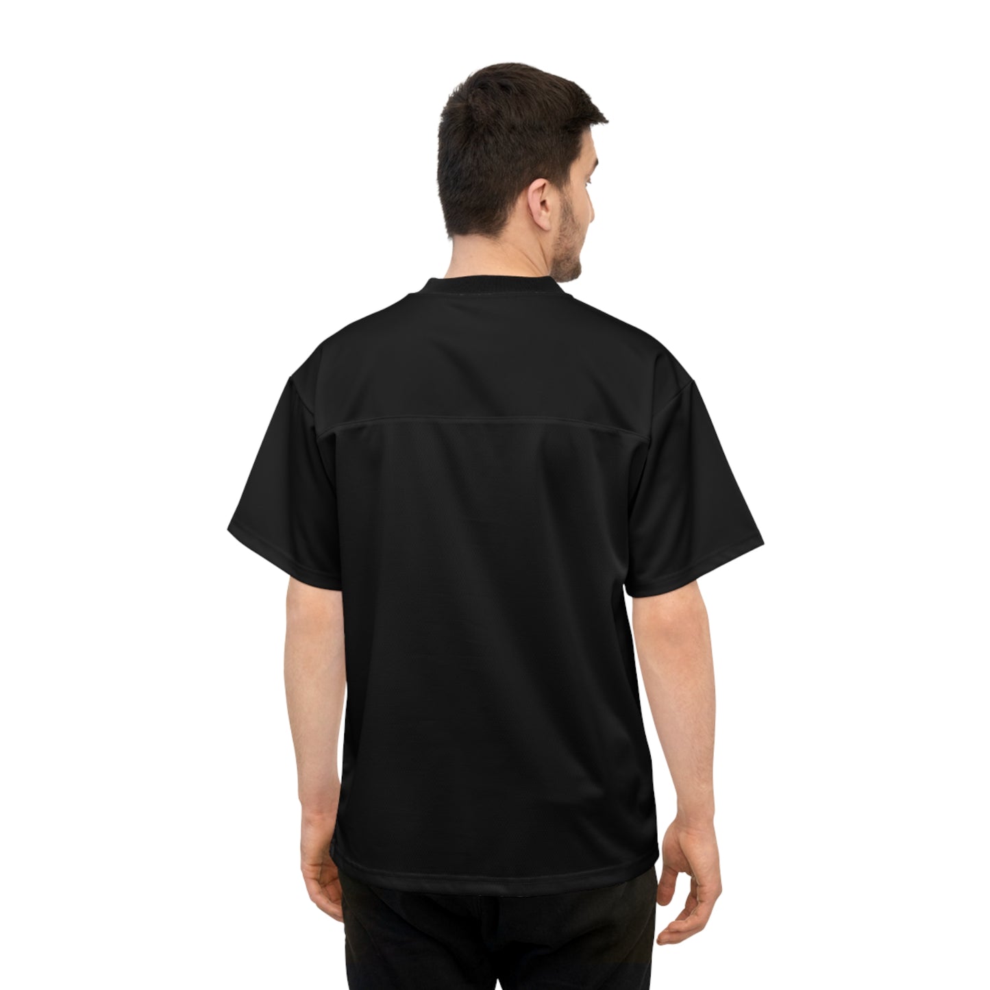 House United Unisex Football Jersey - Black