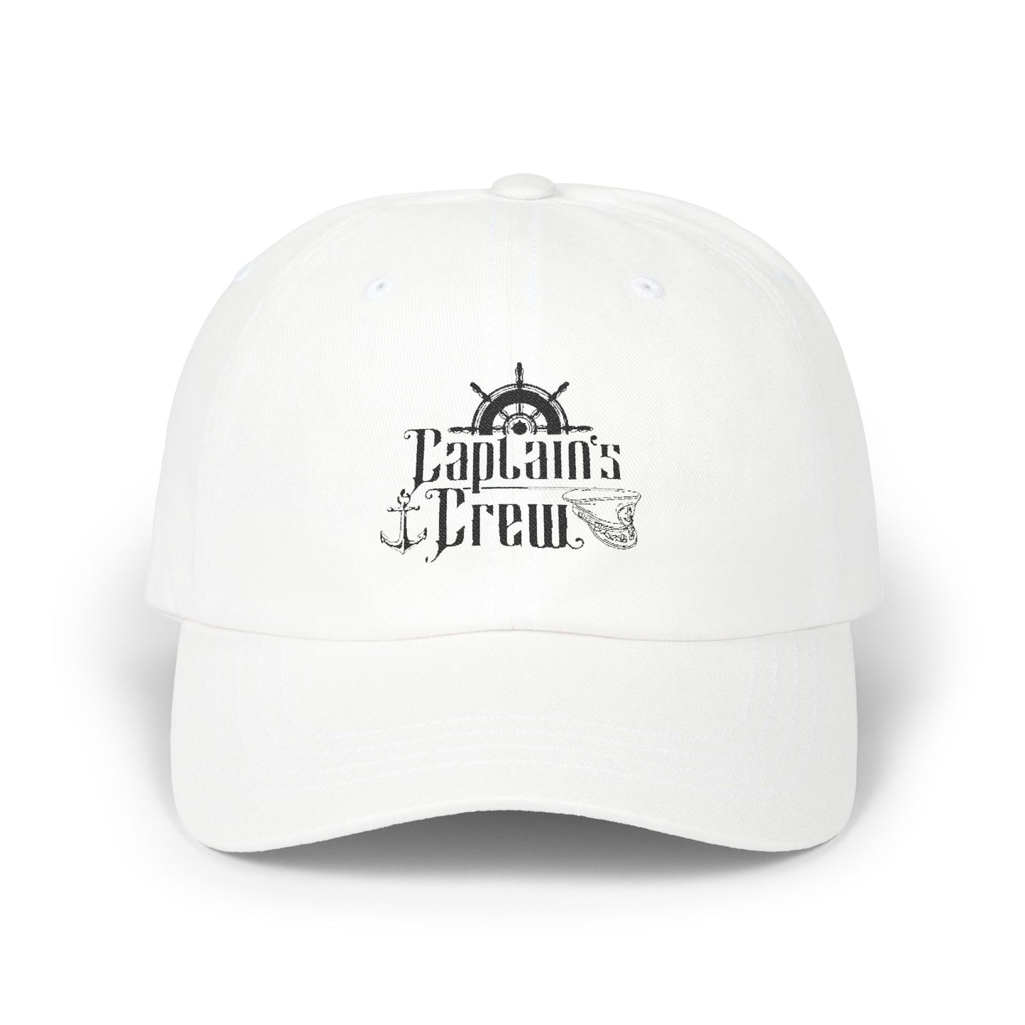 Captain's Crew Embroidered Baseball Cap