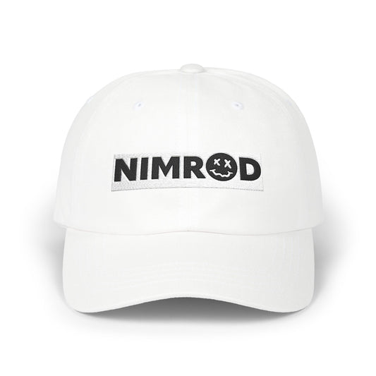 Nimrod Embroidered Baseball Cap - White