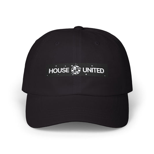 House United Embroidered Baseball Cap - Black