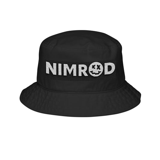 Nimrod Embroidered Bucket Hat - Black
